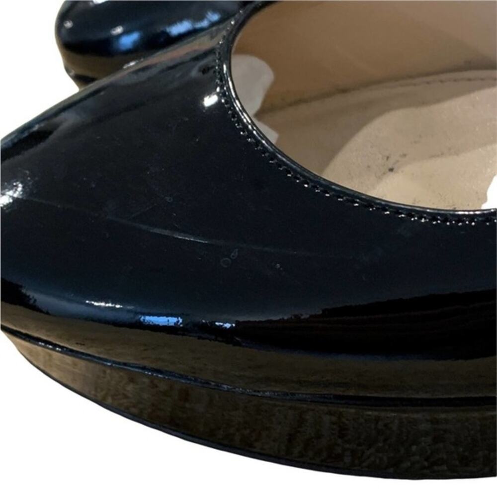 Vince Camuto women’s steletto black patent leather heels. Size 9.5 M - Picture 13 of 13
